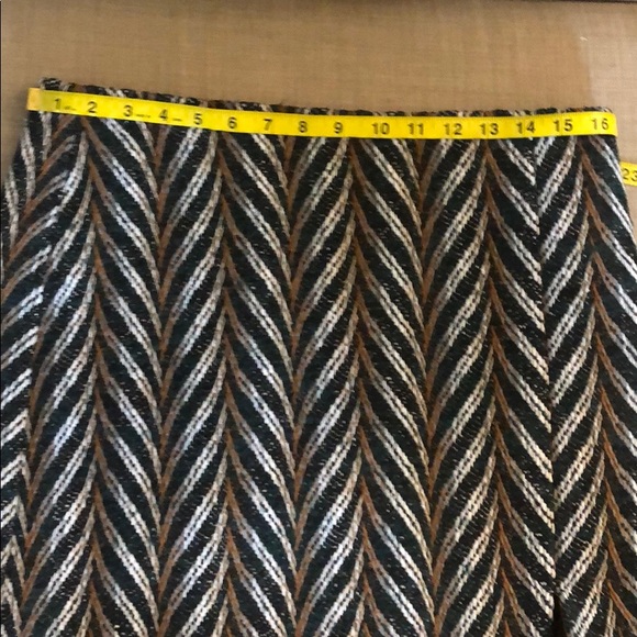 NWT Chevron tweed mini skirt - Picture 8 of 10